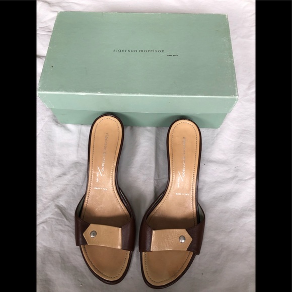 Sigerson Morrison Shoes - Sigerson Morrison kitten heel mules